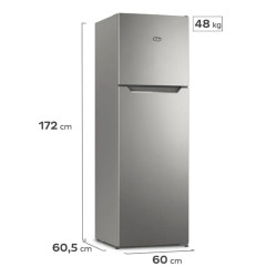 Heladera GAFA HGF311P Top Cíclica puerta reversible 311 litros plata