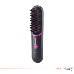 Cepillo de cabello inalámbrico EVERBEAUTY alisador y modelador recargable USB-C