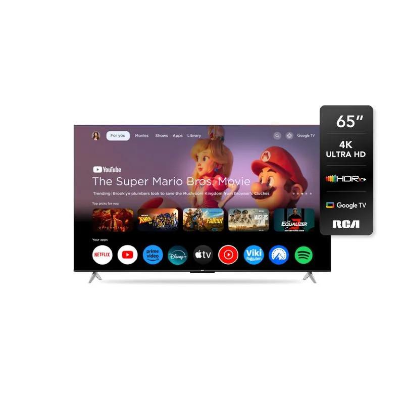 Smart Tv RCA G65P7UHD-F 65'' led UHD 4K google Tv