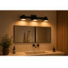 Aplique SAN JUSTO cabezal OSTENDE cónico orientable 3 luces GU10 negro