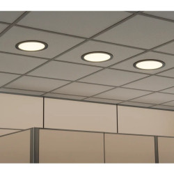 Embutido led 180° ILUMINACION ARENA III redondo 18W 3000K luz cálida