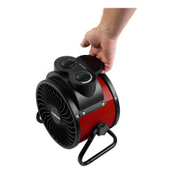 Caloventor LILIANA HEATCYCLONE 2400W termostato regulable rojo