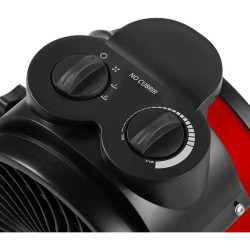 Caloventor LILIANA HEATCYCLONE 2400W termostato regulable rojo
