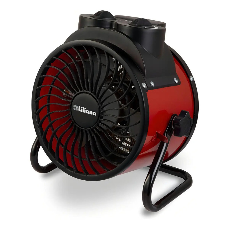 Caloventor LILIANA HEATCYCLONE 2400W termostato regulable rojo