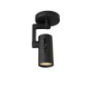Aplique 180° ILUMINACIÓN LAVY I para 1 luz GU10 regulable negro