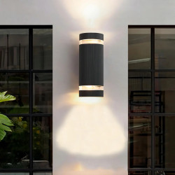 Aplique 180° ILUMINACIÓN PLAY II bidireccional para 2 luces GU10 negro