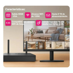 NVR EZVIZ 8 Canales HDMI 5MPX 3K FHD ONVIF