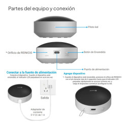 Control remoto inteligente EZVIZ infrarrojo Wi-Fi T33