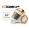 Aspiradora LUSQTOFF LQ-ASPH30 canister sin bolsa 1800W 3 litros blanco/naranja