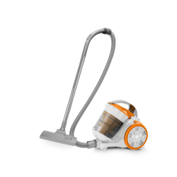 Aspiradora LUSQTOFF LQ-ASPH30 canister sin bolsa 1800W 3 litros blanco/naranja