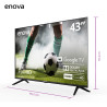 Smart TV LED ENOVA TE43FG11-TDF Google TV 43'' FULL HD