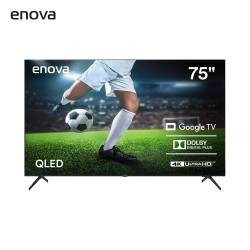 Smart Tv ENOVA TE75UG12-TDF 75'' QLed 4K UHD Google Tv