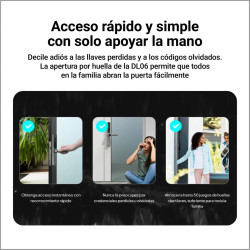 Cerradura inteligente EZVIZ con acceso huella  CS-DL06-R100