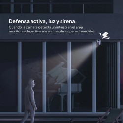 Cámara de seguridad EZVIZ H9C doble lente 3+3MP 2k con visión nocturna