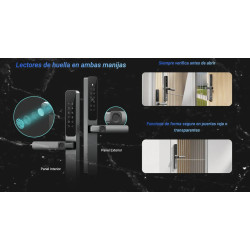 Cerradura inteligente EZVIZ con acceso doble huella DL06 PRO