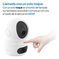 Cámara de seguridad EZVIZ H7C 4+4MP con seguimiento inteligente