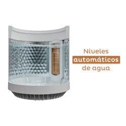 Lavarropas automático GAFA FUZZY FIT carga superior 7kg 750rpm plateado