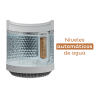 Lavarropas automático GAFA FUZZY FIT carga superior 7kg 750rpm plateado