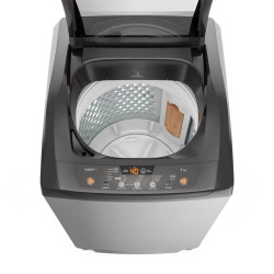 Lavarropas automático GAFA FUZZY FIT carga superior 7kg 750rpm plateado