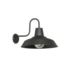 Aplique FERROLUX BADAJOZ para 1 luz E27 chapa negro