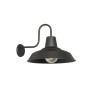 Aplique FERROLUX BADAJOZ para 1 luz E27 chapa negro
