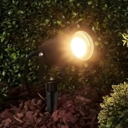 Jabalina ARTELUM para 1 luz GU10 IP65 negro
