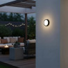 Tortuga led BAEL DONA redondo IP65 12W 960lm 6500K luz fría negra