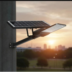 Alumbrado público solar BAEL SOLARIS IP65 7000lm 6500K luz fría con acople