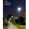 Farol BAEL TRIAL para 1 luz E40 policarbonato triangular sin louver
