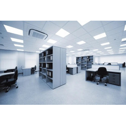 Embutido led BAEL WAVE cuadrado 60x60 48W 4800lm 6500K luz fría