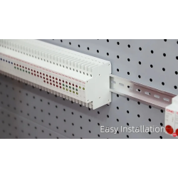 Señal luminosa CNC Riel Din Compacta Rojo 230v