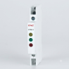 Señal luminosa CNC Riel Din Compacta Rojo Verde Ambar 230v