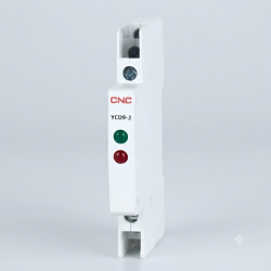 Señal luminosa Riel CNC Din Compacta Rojo Verde 230v