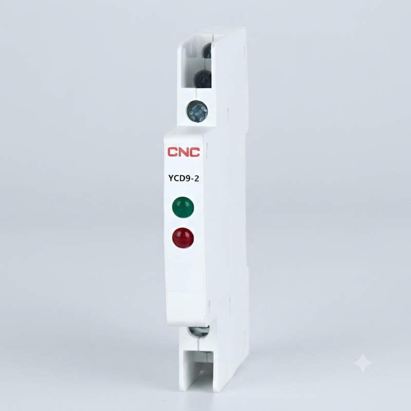 Señal luminosa Riel CNC Din Compacta Rojo Verde 230v