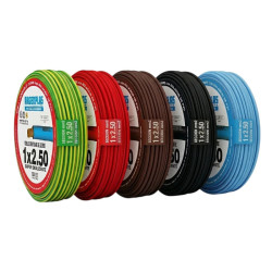 Rollo de cable unipolar ARGENPLAS 2.5MM2 X 100 METROS clase 4