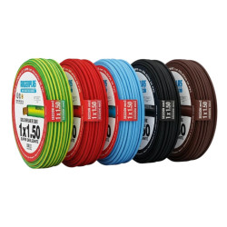 Rollo de cable unipolar ARGENPLAS 1.5MM2 X 100 METROS