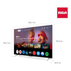 Smart Tv RCA G75P7UHD 75' Led UHD 4K Google Tv