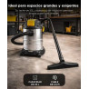 GADNIC ASPIRADORA ASP00054 -MG500 25 LITROS 1200W 17KPA TACHO SIN BOLSA