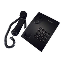Telefono panasonic kx-ts500 de mesa negro