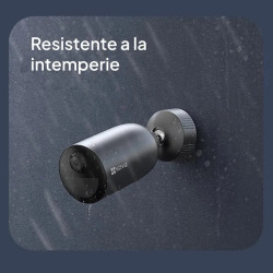 Cámara de seguridad EZVIZ EB3 2K 3MP kit con panel solar