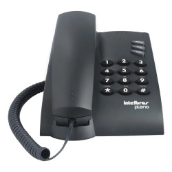 Teléfono Intelbras Pleno de mesa negro