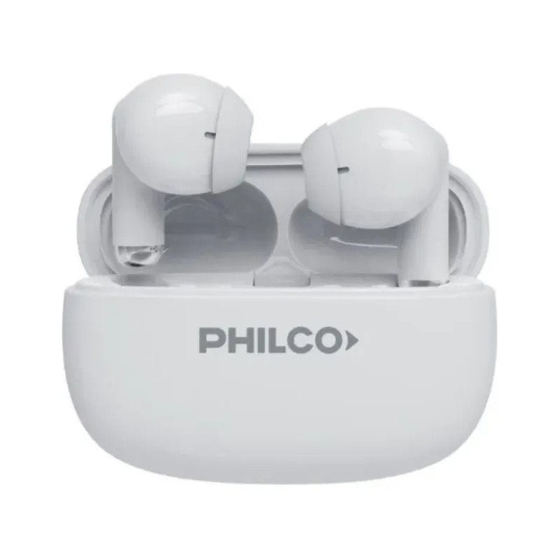 Auriculares bluetooth Philco TAP15TWSW  blanco