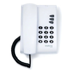 Teléfono Intelbras Pleno de mesa blanco