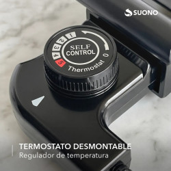 Parrilla eléctrica SUONO HOG0807NEG 2000W negra