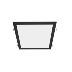 Embutido led MACROLED cuadrado 18W 1610lm AC85-265V 4500K luz neutra negro