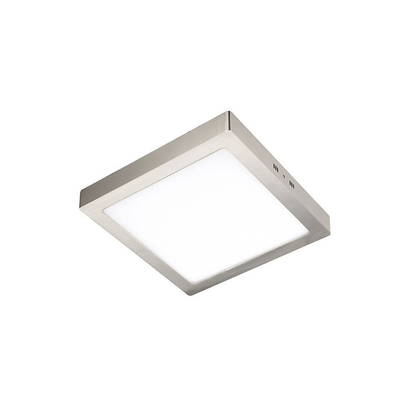 Plafón led TBCin cuadrado 8W 650lm 3000K luz cálida
