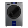 Lavarropas automático DREAN LCFDR1012TG carga frontal 10,5kg 1200rpm WiFi silver inverter