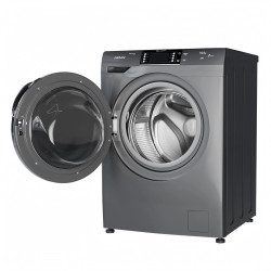 Lavarropas automático DREAN LCFDR1012TG carga frontal 10,5kg 1200rpm WiFi silver inverter