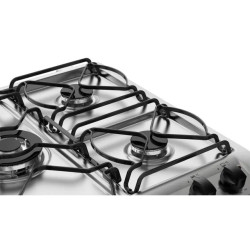Cocina ELECTROLUX 76DXQ multigas doble horno 76cm 5 hornallas acero inoxidable
