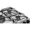 Cocina ELECTROLUX 76DXQ multigas doble horno 76cm 5 hornallas acero inoxidable
